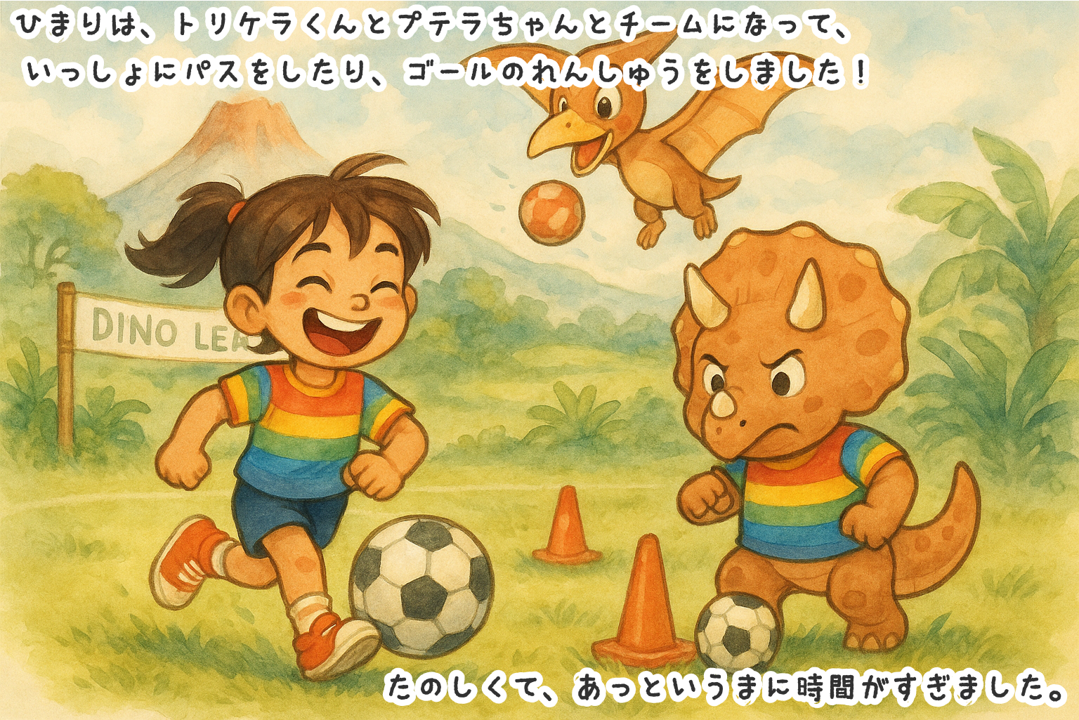 ひまちゃんの絵本の5ページ目